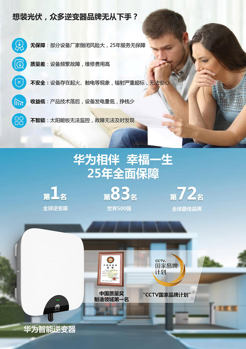 華為5kW戶(hù)用逆變器